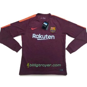 Billige Fotballdrakter FC Barcelona Tredjedraktsett 2017/18 Langermet